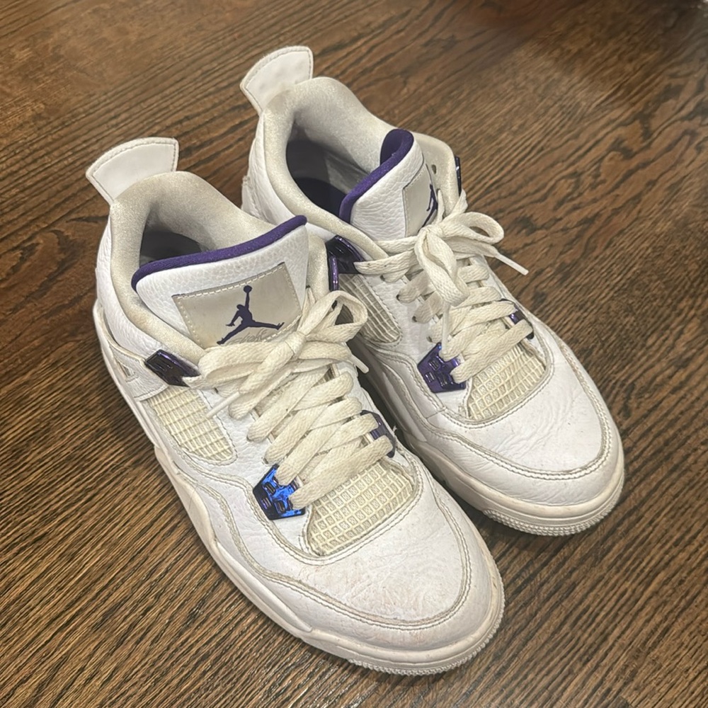 Jordan 4 Retro Metallic Purple (GS)
